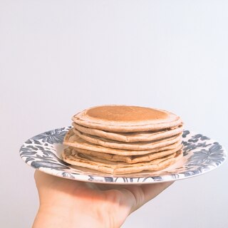 ヴィーガン　全粒粉で作るパンケーキ